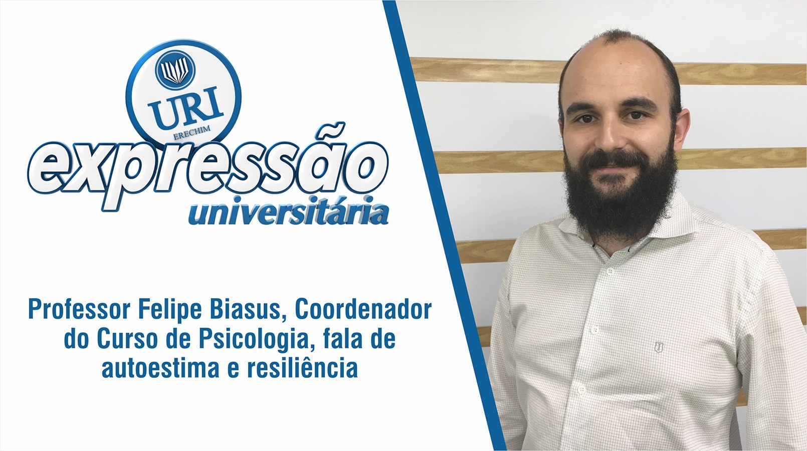 Felipe Biasus fala sobre como enfrentar o dia a dia com mais tranquilidade e equilbrio