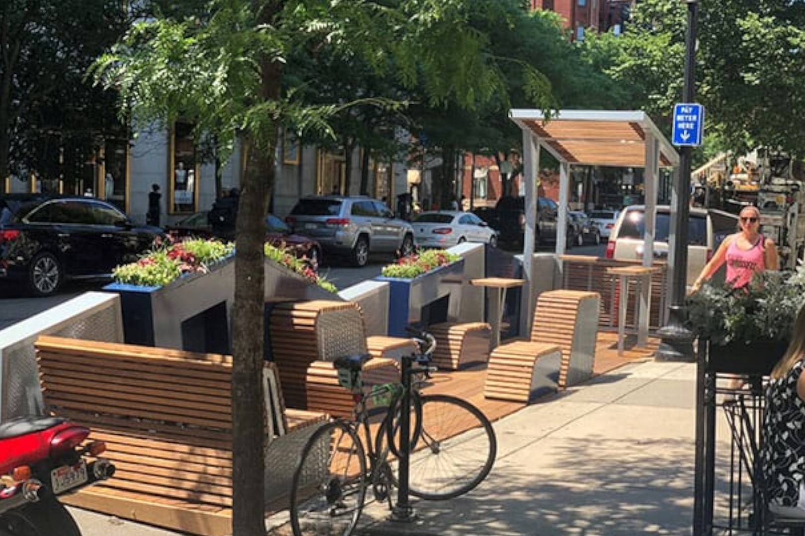 Parklets representam um ambiente para uma nova experincia urbana 
