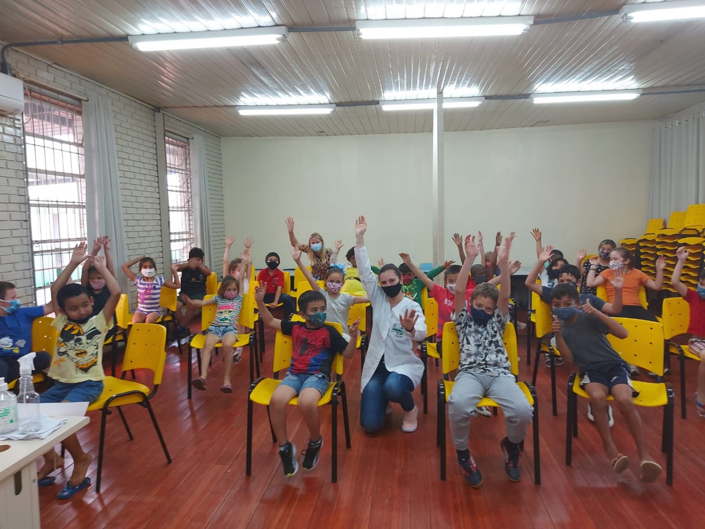 Iniciativa foi desenvolvida com alunos da Escola So Vicente de Paula