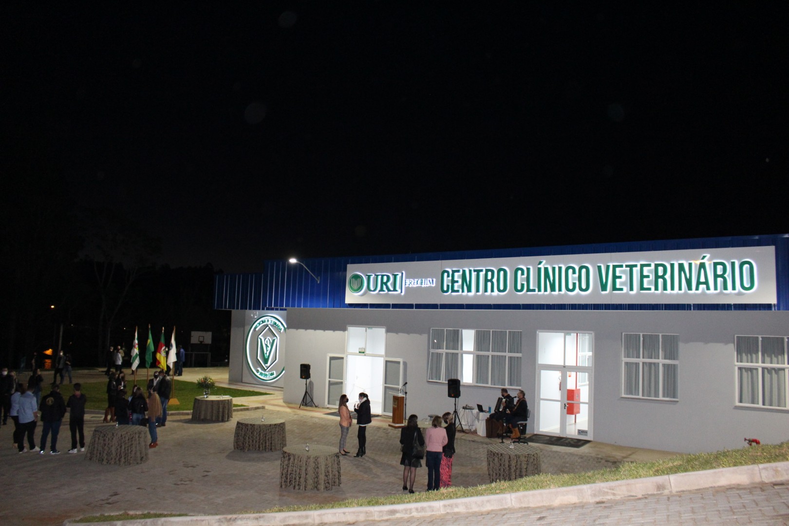 Centro Clnico Veterinrio est localizado no cmpus II, no Bairro Demoliner
