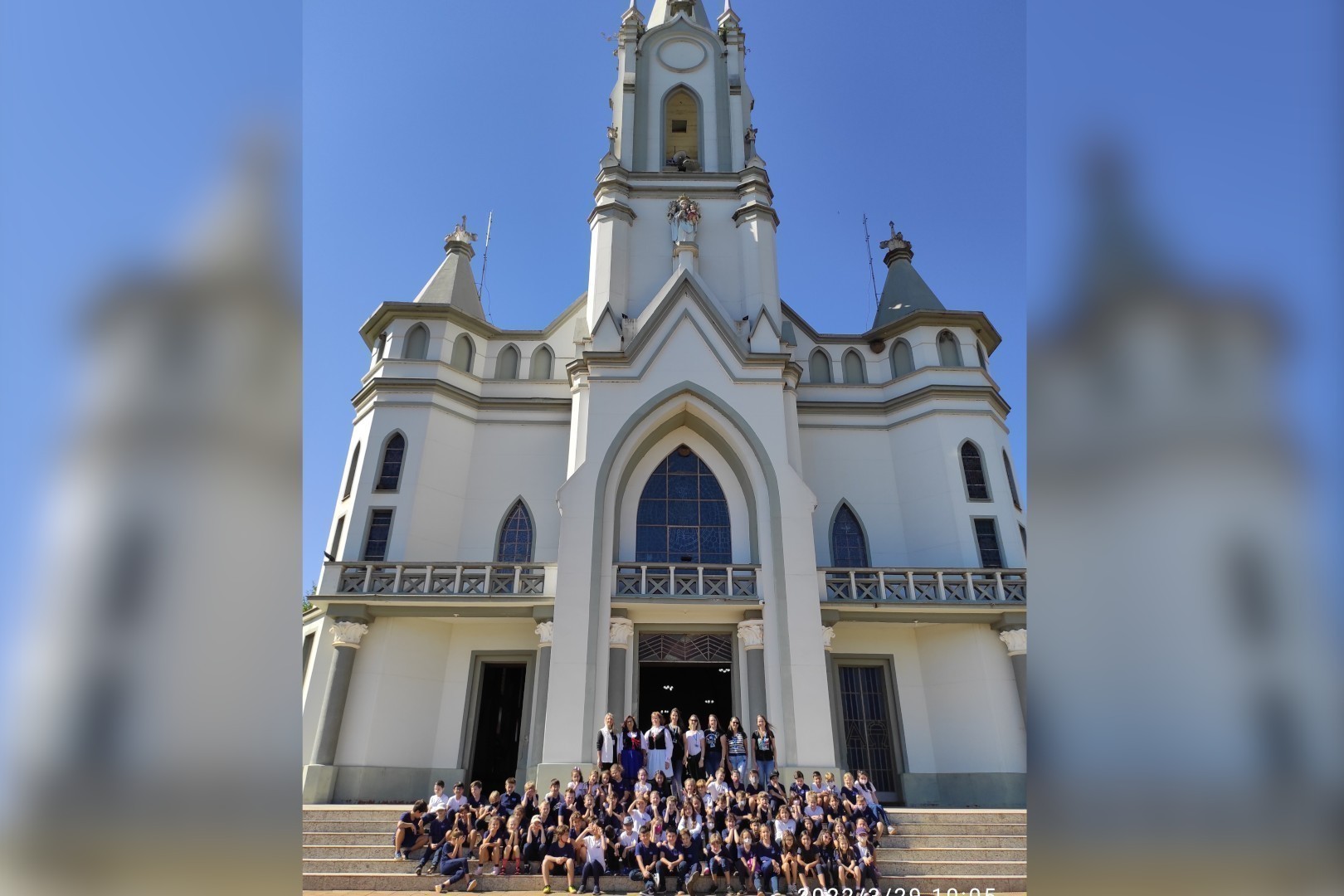 Igreja de Áurea fez parte do passeio de estudos “Caminhos Poloneses”
