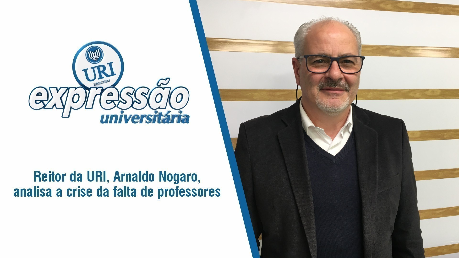Reitor Arnaldo Nogaro aponta alternativas para a falta de professores