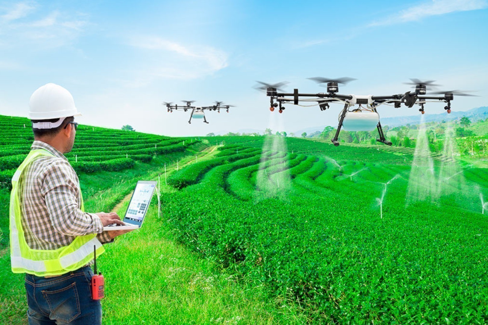 Uso de drones na agricultura  um dos temas da Semana Acadmica