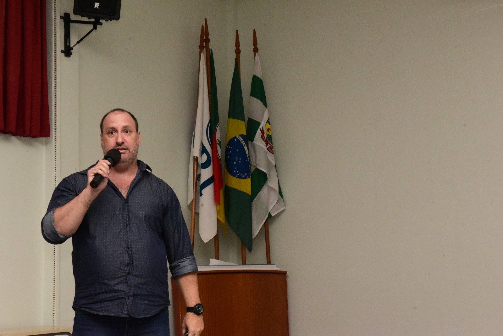 Evento foi conduzido pelo Coordenador Darllan Fabiani da Silva Santos