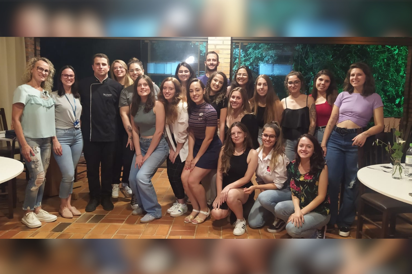 Os alunos visitaram o restaurante gastronmico Trs Mestres, em Baro de Cotegipe