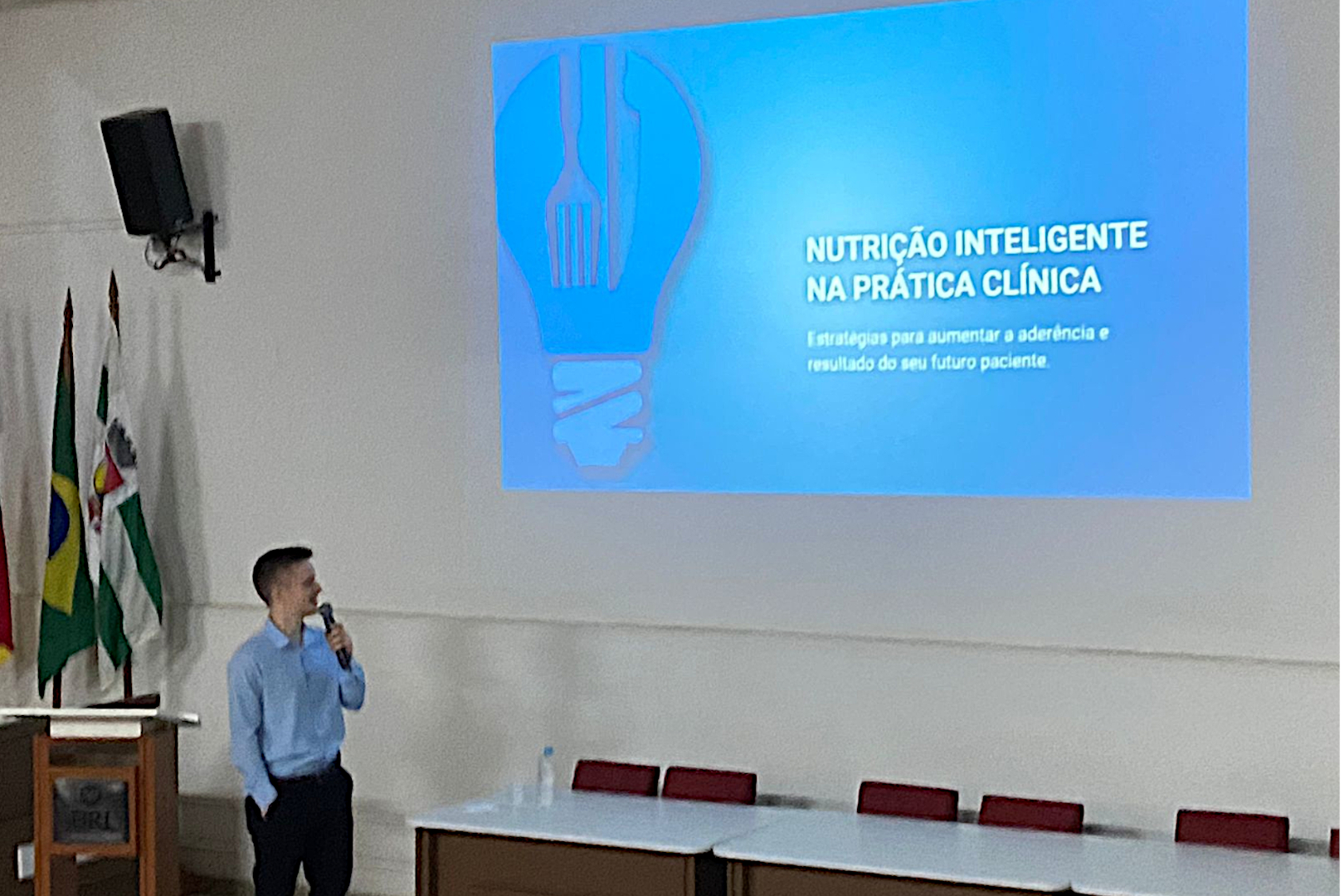 Diplomado do Curso, Mateus Savi, falou sobre Nutrio Inteligente na Prtica Clnica